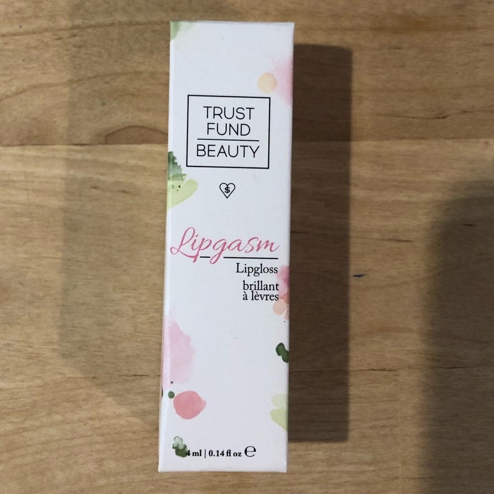Trust Fund Beauty.   Lipgasm lipgloss